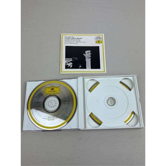 Vintage Mendelssohn Lieder ohne Worte Songs without Words Barenboim DGG 2 CD Set - Picture 2 of 6